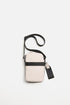 RUBBERISED CROSSBODY BAG